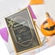 thumbnail image 2 of Decoración de Halloween, adorno acrílico de metal dorado estilo Halloween, borde decorativo para mesa para decoración del hogar, regalo de fiesta de Halloween (13), 2 of 5