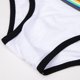 thumbnail image 3 of Calzoncillos transpirables para hombre Calzoncillos con cinturón de iris Pantalones cortos de ropa interior suave SG Sunnimix Escritos de la cintura del arco iris de los hombres, 3 of 7