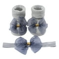 thumbnail image 1 of B91xZ Chaussettes Basiques pour Bébés Filles Garçons, Gris S Nourrisson, 1 of 5