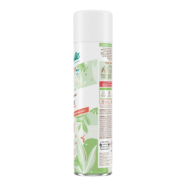 Stige forbrug Anmelder Batiste Dry Shampoo Bare Fragrance, 7.62 OZ- Packaging May Vary -  Walmart.com