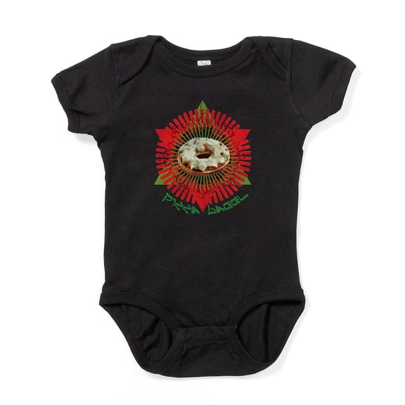 CafePress - Pizza Bagel - Cute Infant Bodysuit Baby Romper - Size Newborn - 24 Months