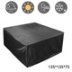 thumbnail image 1 of SZTXJ Rectangular Patio Table Cover Waterproof UV Resistant 210d 135x135x75cm, 1 of 4