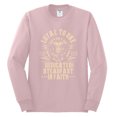 thumbnail image 2 of Wild Bobby Loyal To One Dedicated Steadfast In Faith | Religious Bible Verse John 14:6 Inspirational/Christian Men Long Sleeve Shirt, Light Pink, Medium, 2 of 6