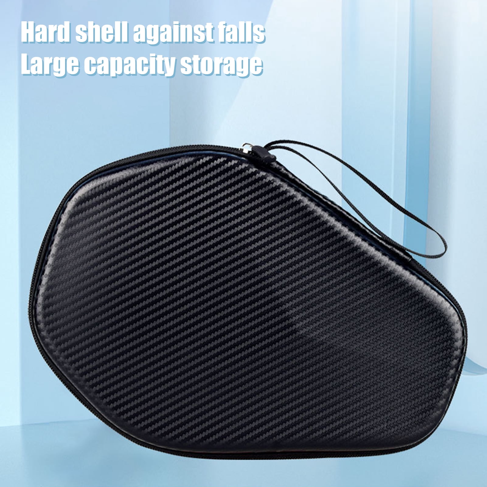 YIFAEUX Table Tennis Racket Cover Waterproof Ping Pong Paddle Storage Case Holder Hexagonal Racquet Bag for Home School Gym