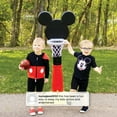 Disney Mickey Mouse Plastic Basketball Set by Delta Children – Includes