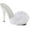 White Satin-Marabou Fur/White, variant on Women's Fabulicious Poise 501F Marabou Slide