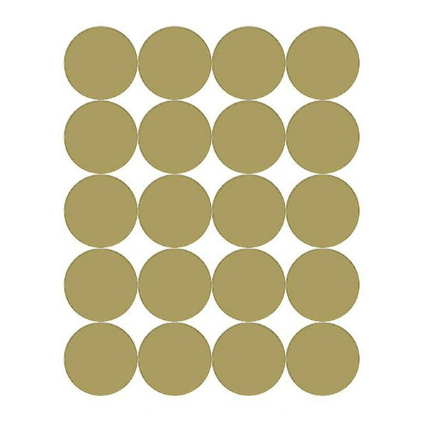 20 piezas pegatinas de pared con puntos
