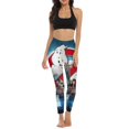 thumbnail image 5 of Stay-Puft Ghostbusters Yoga Pants Women High Waisted Tummy Control Non See-Through Elastic Running Workout Yoga Leggings Pants, 5 of 7