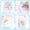 thumbnail image 4 of Libros de pintura autoadhesivos PERRYHOME para niñas de 4 a 8 años con 3 temas, 3 unidades, 4 of 7