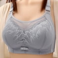 thumbnail image 3 of Ohufall High Support Wireless Bras for Women Full Coverage Comfort Breathable Push Up Bras for Women No Underwire Everyday Bras, 36B/C-46B/C, 3 of 3