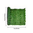 thumbnail image 3 of Fence Balcony Screen Fence Panel Artificial Plant Decorative Fences For Indoor, 3 of 5