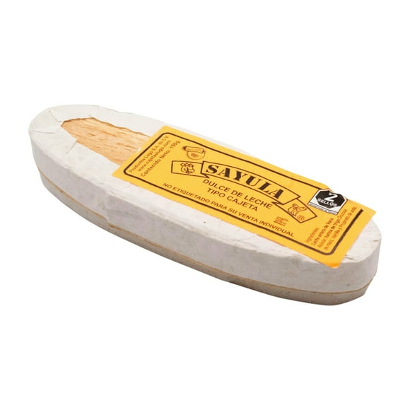 Cajeta Artesanal SAYULA 200 g Paquete DE Madera Mini