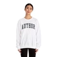 thumbnail image 4 of Author Sweatshirt Gifts Crew Neck Shirt Long Sleeve Unisex, 4 of 7