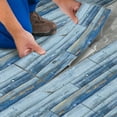 thumbnail image 4 of AsdQ Peel and Stick Vinyl Flooring Tiles, Thicken Self Adhesive Vinyl Floor Tiles Wood Plank Flooring (15.7-in x 5.9-in), 4 of 5