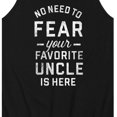 thumbnail image 3 of Instant Message - Favorite Uncle Is Here - Men's Jersey Tank, 3 of 6