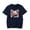 Navy, variant on Kill Tony KT Lightning T-shirt Women Men Short Sleeve Crewneck Tee Casual Fashion Tops