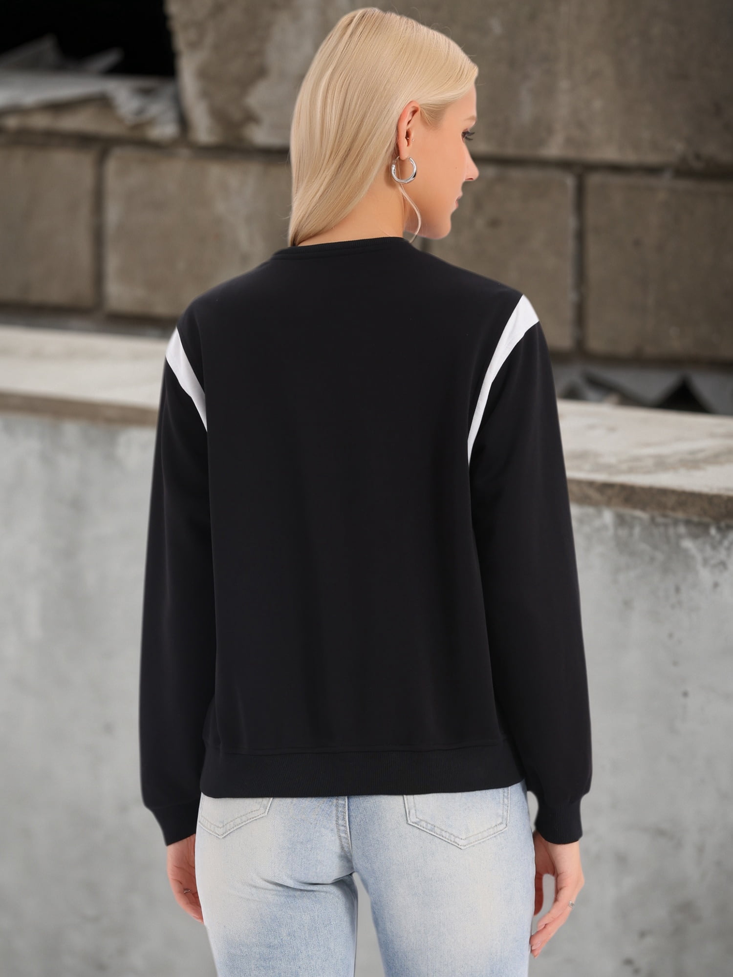 DARING DIVA Women's Bomber Jacket With Button Closure And Pockets S Black
