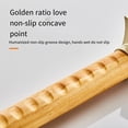 thumbnail image 3 of relayinert Strong Load-bearing Capacity Wooden Grab Bar For Added Safety Wide Application Bathroom Grab Rails light yellow, 3 of 6