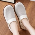 thumbnail image 5 of CHICVOMEY Women's Breathable Mesh Mule Clogs – Comfortable Slip-On Slippers with Convertible Heel Strap, Dual-Layer Cushion Insole, Non-Slip Outsole for Indoor & Outdoor Use, 5 of 6