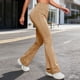 thumbnail image 1 of TaTaai Women's Flared Yoga Pants High Waist Bootcut Leggings Stretchy Long Pants Non See Through Casual Athletic Gym Bottoms Tummy Control Soft Gift, 1 of 8