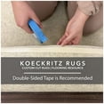 thumbnail image 5 of Koeckritz Rugs Economical 5'x6' Ivory Area Rug, Soft & Durable for Indoors/Outdoors, 5 of 6