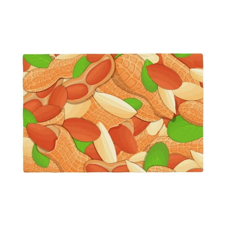 

Placemats Set of 4 Peanuts1 Place mats for Dining Table Indoor/Outdoor Cute Heat Resistant Washable Table Mats(18 x 12 )