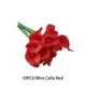 thumbnail image 4 of Billuyoard 10 piezas PU flor falsa reemplazo decorativo hogar fiesta Hotel café casa flores artificiales decoración ornamento Decoración Rojo Billuyoard HA084201-02, 4 of 6
