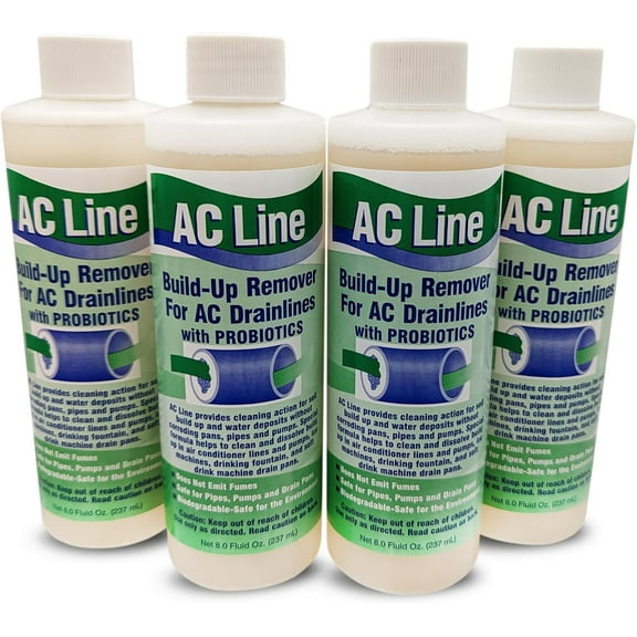 Drain cleaner - 4 packs / 12 months supply