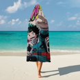 thumbnail image 5 of My Hero Academia Wearable Blanket Cloak Arctic Velvet Hooded Blanket Soft Fuzzy Hoodie Blanket Cape for Adults Kids 50"x60", 5 of 8