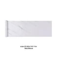 thumbnail image 6 of Vikakiooze 118 78 40in Three Sizes White Marbled Paper Countertop Rainproof Wallpaper Peel And Stick Wallpaper Roll Self Adhesive Removable For Kitchen Cabin, 6 of 7