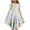Multicolor C, variant on Girls Ruffle Sleeve Tiered Swing Dress Teens Floral Leaf Print Crewneck Midi Dress for Spring Summer Casual Play Multicolor Size 14-15 Years
