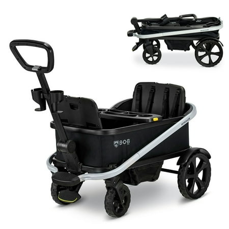 BOB Gear Renegade Foldable Stroller Wagon with Child Snack Tray and Cup Holders, Nightfall