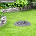 thumbnail image 2 of Lápida para mascotas perro gato Memorial resina lápida perro gato tumba marcador césped decoración de jardín, 2 of 6