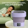 thumbnail image 6 of amlbb Portable Washing Machine Foldable Mini Washing Machine, Small Washing Machine for Underwear, Baby Clothes, Suitable for Apartments, Dormitories, Camping, Travel on Clearance, 6 of 9