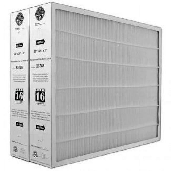 Lennox X8788 - 20 x 26 x 5 MERV 16 Furnace Filter - 2 Pack