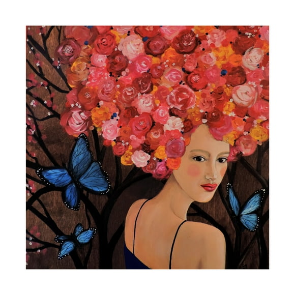 Sylvie Demers 'Alma' Canvas Art