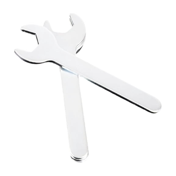 Thin Plating Open End Wrench With Ergonomic Handle Flat Wrench For Tight Space And Secure Bolt Grip