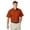 Burnt Orange, variant on BlueGeneration Mens Short Sleeve 100% Cotton Twill - Burnt Orange 5 Extra Large Solid