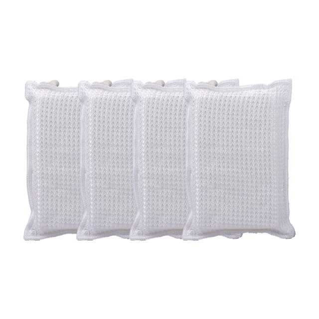 Ohufall Thickened Sponge Eraser Non Greasy Scouring Pad Kitchen Cleaning Dishwashing Sponge