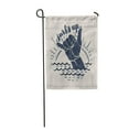 thumbnail image 1 of POGLIP Board Surfs Up Lettering Surfing Print Shaka Hand Sign Grunge Garden Flag Decorative Flag House Banner 28x40 inch, 1 of 1