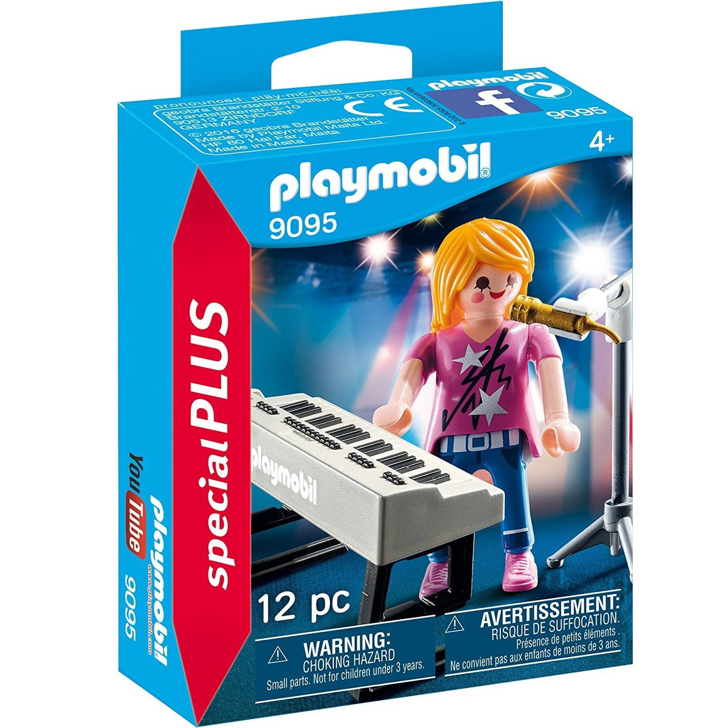 Singer with Keyboard Special - Play by Playmobil (9095) - Walmart.com