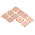 thumbnail image 4 of Calce del disipador de calor de la CPU, calce del disipador de calor de 20 piezas Almohadilla del disipador de calor de cobre Calce del disipador de calor meticulosamente diseñado NikouMX herramienta, 4 of 8