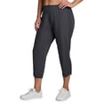 thumbnail image 3 of RBX Active Women's Plus Size Buttery Soft Weekend Pant, Clean Waisted Lightweight Loungewear Ankle Jogger with Pockets, 3 of 4