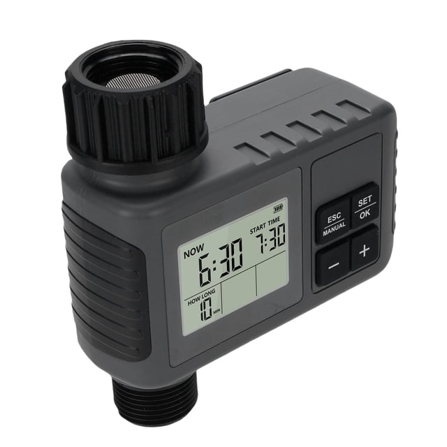 Timer Sprinkler Timer Smart Programmable Digital Garden Hose Water Drip Irrigation with Rain Delay Manual Watering System