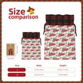 thumbnail image 3 of Honeii Watercolor Red Truck And Fir Tree Print Small Burlap Bags,Christmas Drawstring Treat Bags Gift Bags Reusable Candy Goodie Wrapping Bags for Holiday Party Favors Supplies -Black, 3 of 8