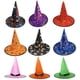 thumbnail image 2 of Sombreros de bruja de Halloween para adultos y niños, 1 piezas, sombrero de bruja, cinta de Mascarada, gorra puntiaguda superior, decoración de fiesta de Halloween, accesorios de Cosplay Fivean unisex, 2 of 2
