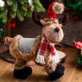 thumbnail image 4 of Muñeco de Alce Navideño KAIYANG de Peluche Ciervo Reno para Decoración de Navidad y Fiesta, 4 of 5