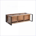thumbnail image 3 of TV Furniture 60 Inch Farmhouse Reclaimed Wood Media Console with 3 Drawers, Open Shelf | Antique Finish | TV Size Ranges, 3 of 8