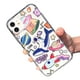 thumbnail image 3 of Funda transparente para iPhone con diseño de ballena y astronauta, resistente y ligera, compatible con modelos 6 a 12 Pro Max., 3 of 7