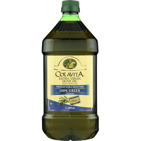 Colavita 100% Greek Extra Virgin Olive Oil, 68 Fluid